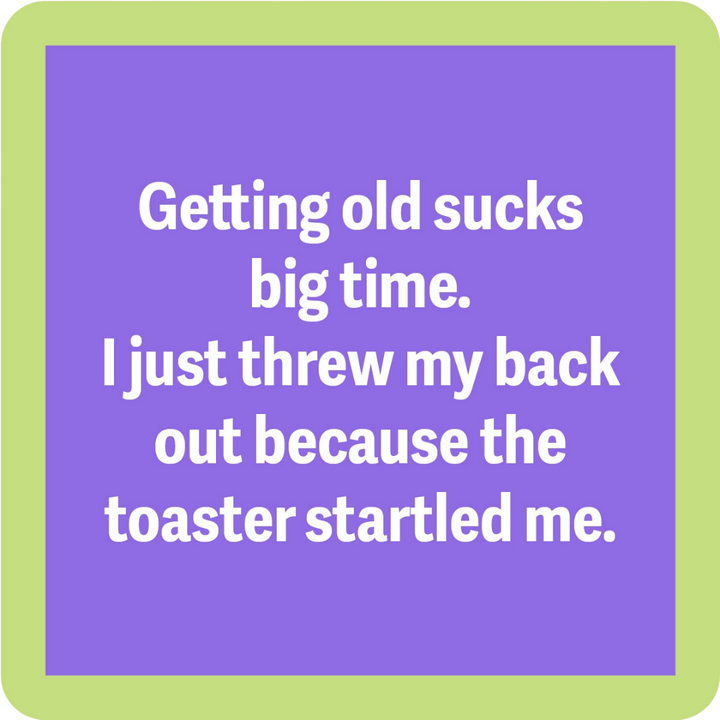 Coaster Threw Out My Back