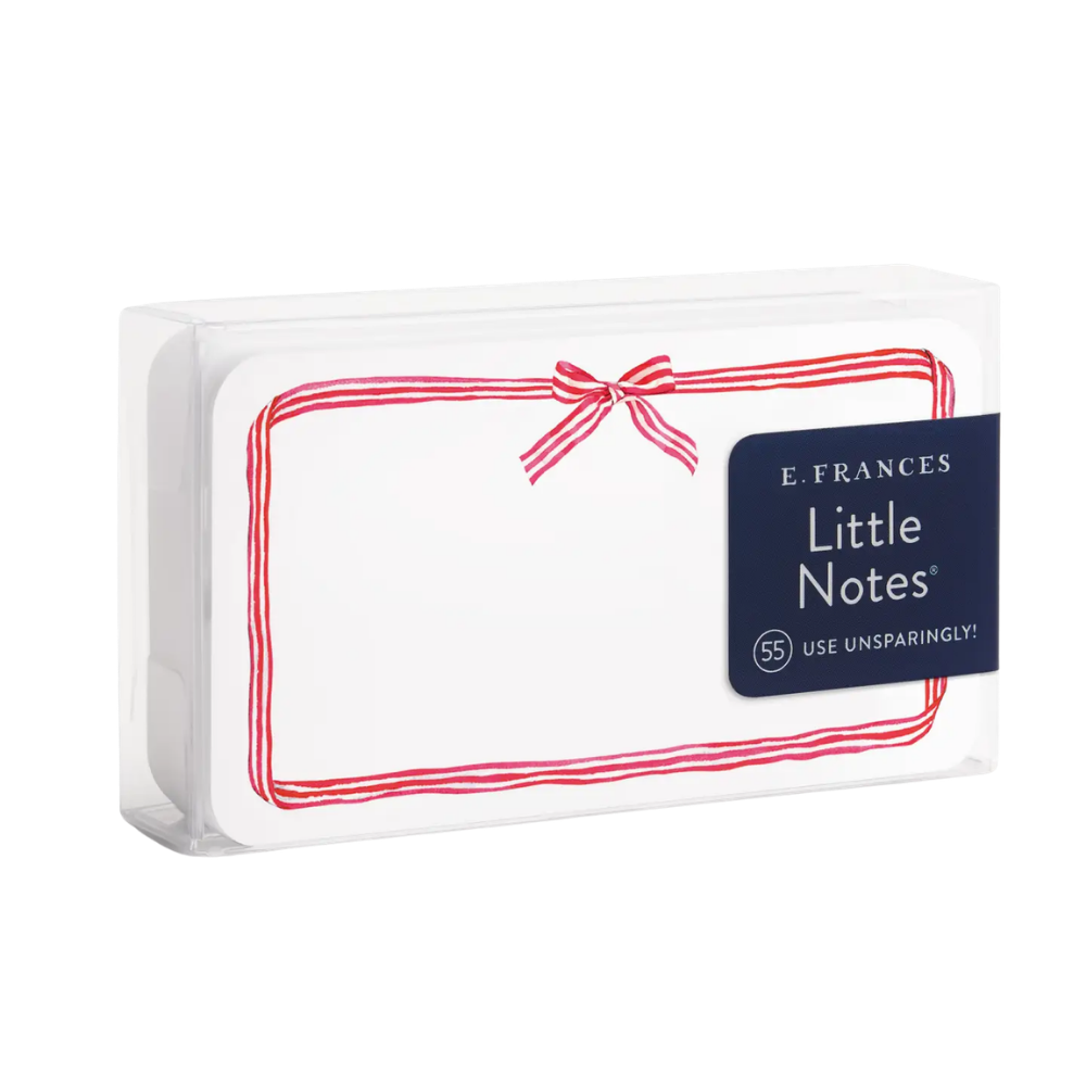 Red Ribbon Candy Little Notes® Notecards (55ct)