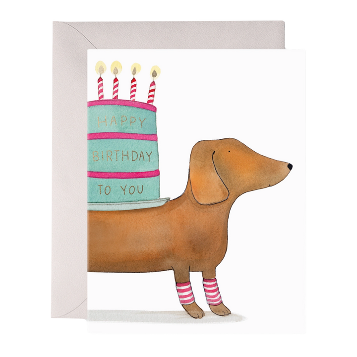 Slinky Dog Birthday Card