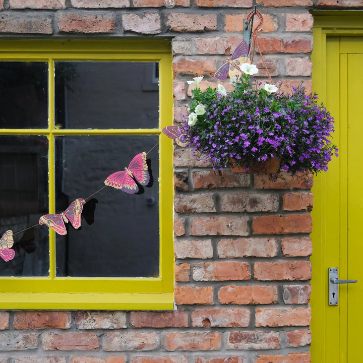 Colourful Butterflies Sewn Garland
