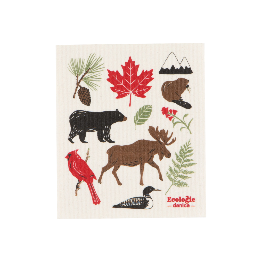 Wild North Swedish Dishcloth