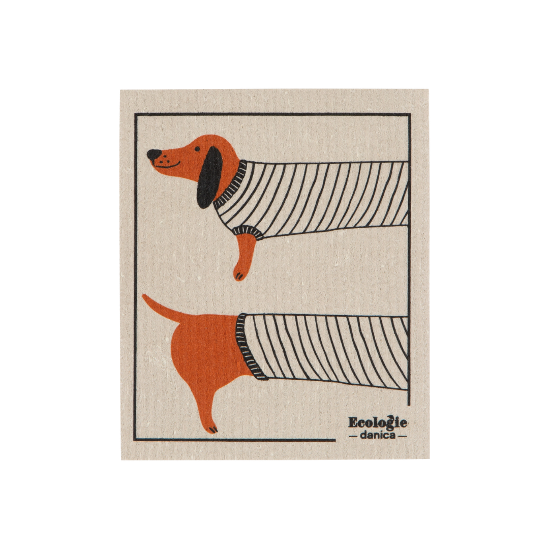 Dachshund Swedish Dishcloth
