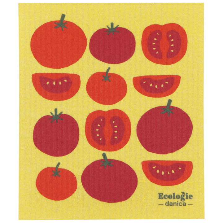 Tomatoes Swedish Dishcloth