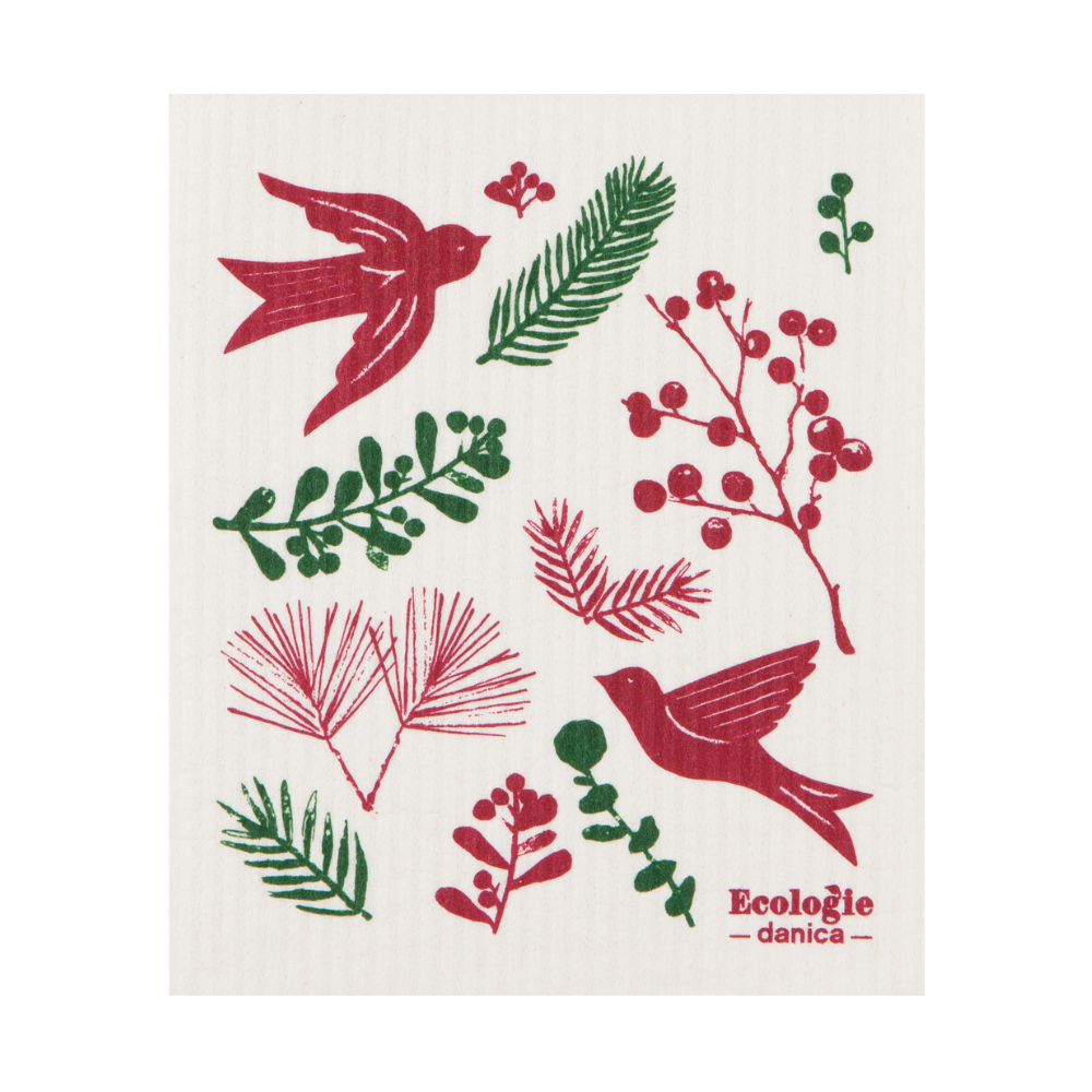 Winterberry Swedish Dishcloth