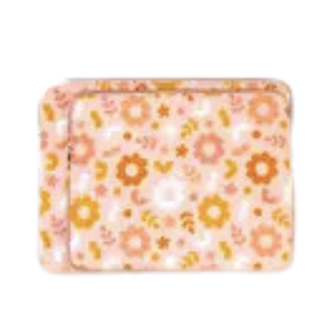Funky Floral Beige Laptop Case