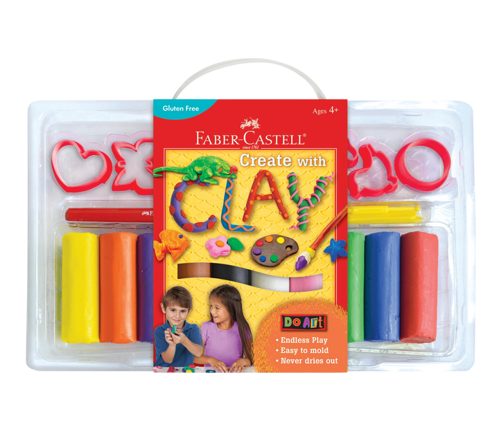 Do Art Create with Clay Colorful Modeling Set for Kids