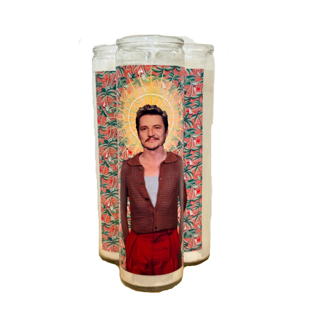 Pedro Pascal Candle