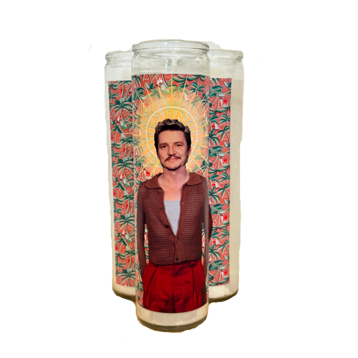 Pedro Pascal Candle