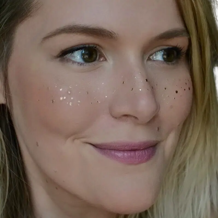 Sunkissed Gold Freckles Temporary Tattoo