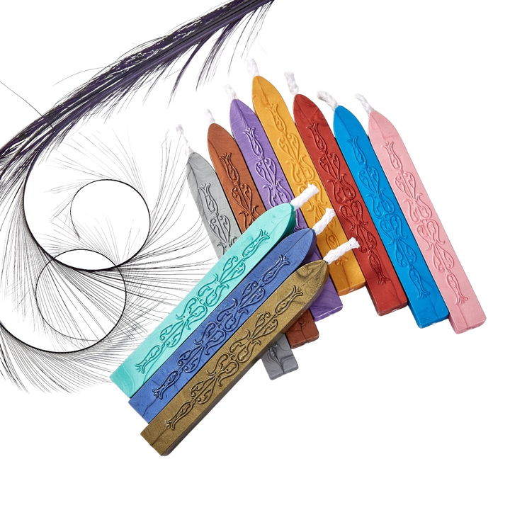 Sealing Wax Sticks with Wick