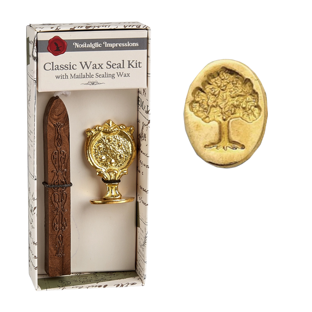 Florentine Brass Stamp Wax Seal Kits