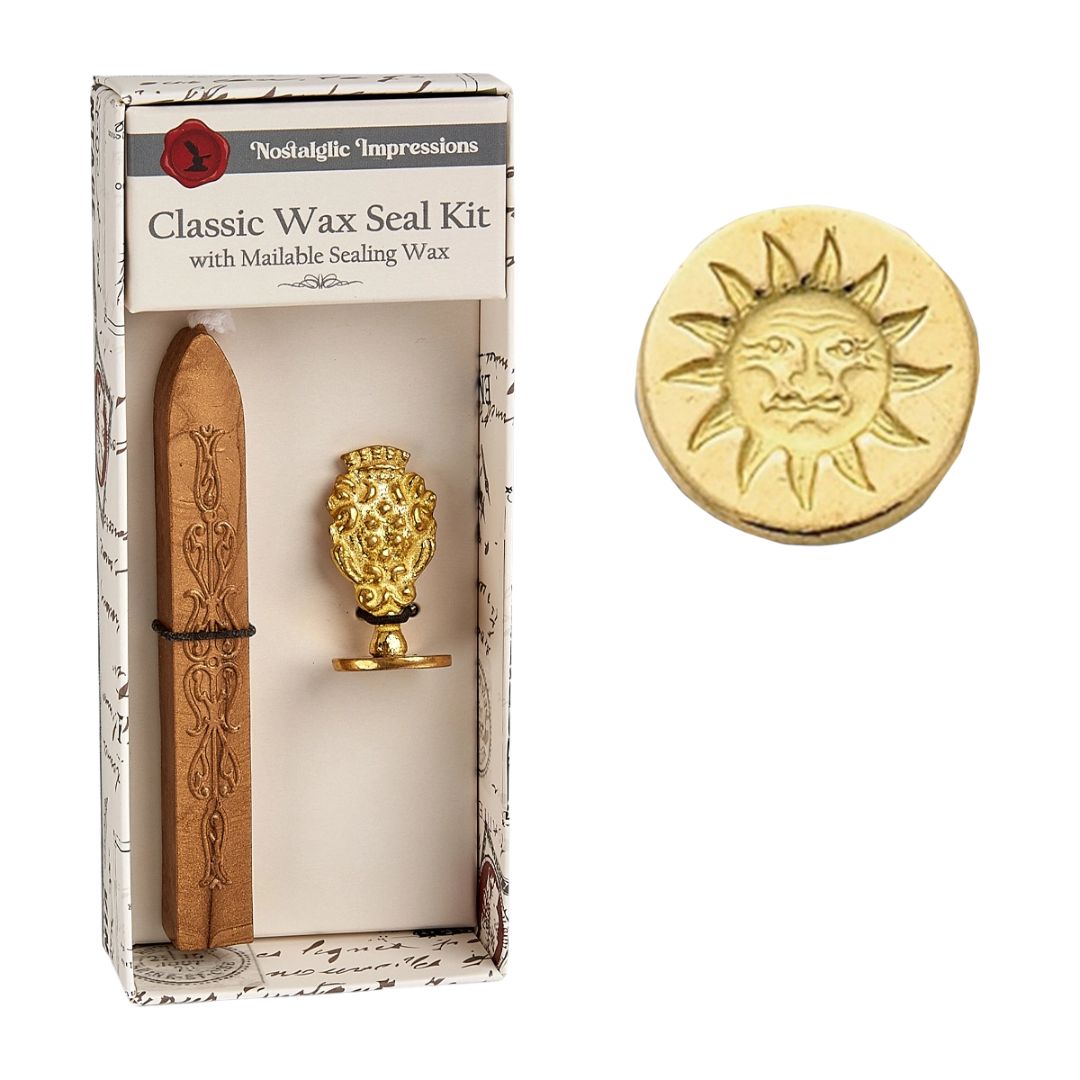 Florentine Brass Stamp Wax Seal Kits
