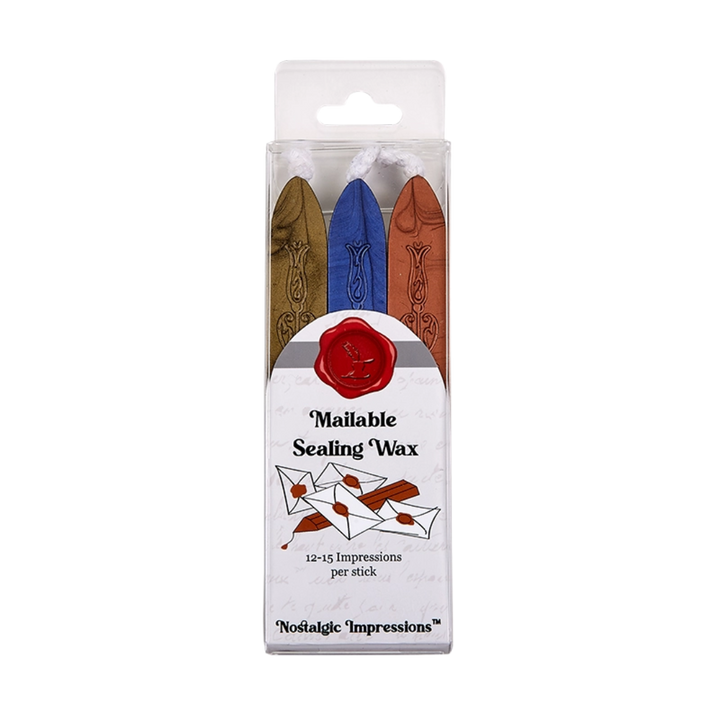 Sealing Wax Sticks with Wick 3PK