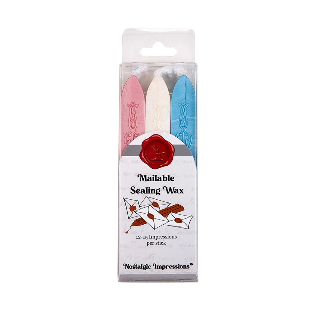 Sealing Wax Sticks with Wick 3PK