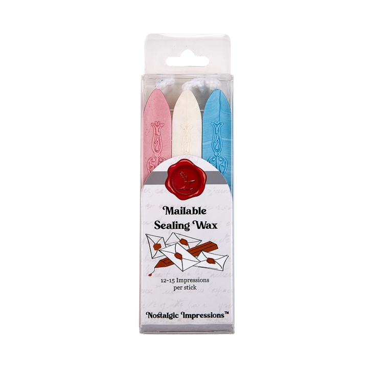 Sealing Wax Sticks with Wick 3PK