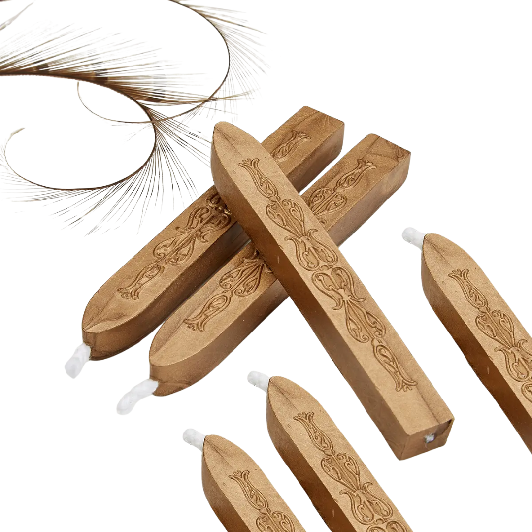 Sealing Wax Sticks with Wick