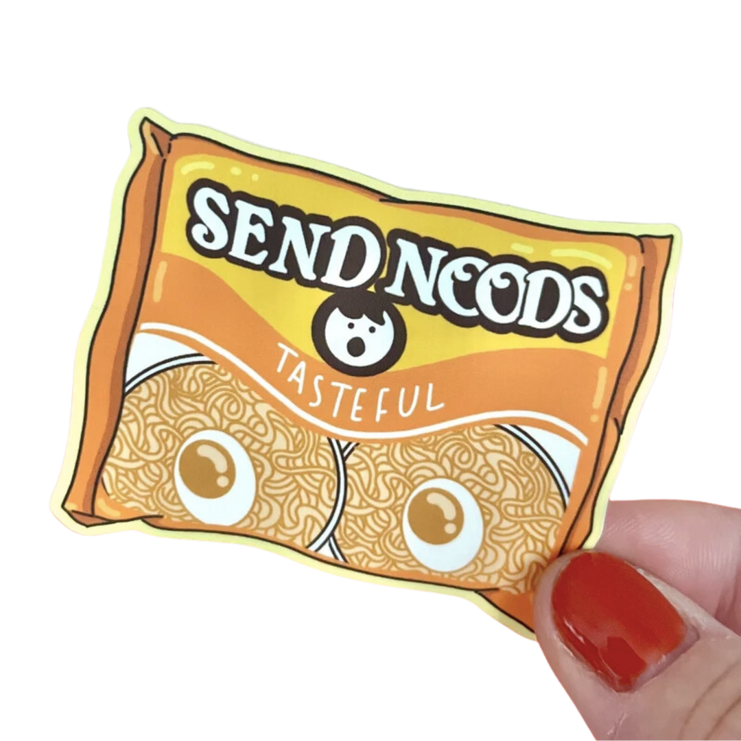 Send Noods - Ramen Packet Sticker