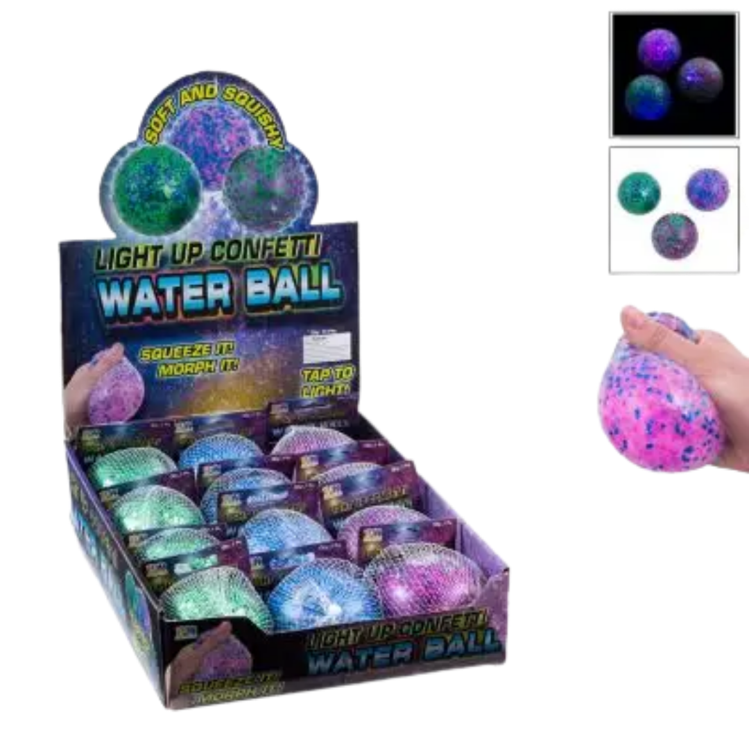 Light Up Confetti Bead Ball