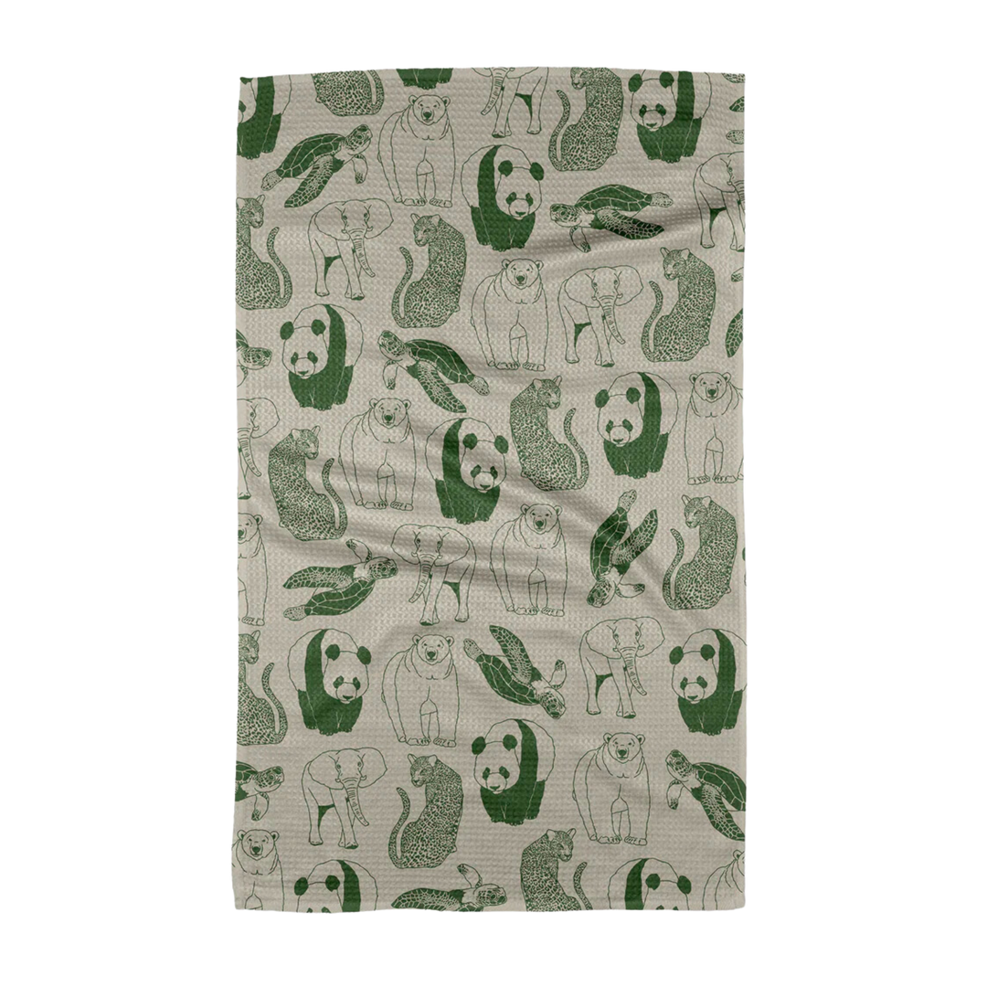 Endangered Tea Towel