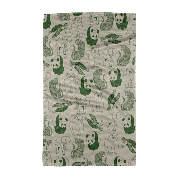 Endangered Tea Towel