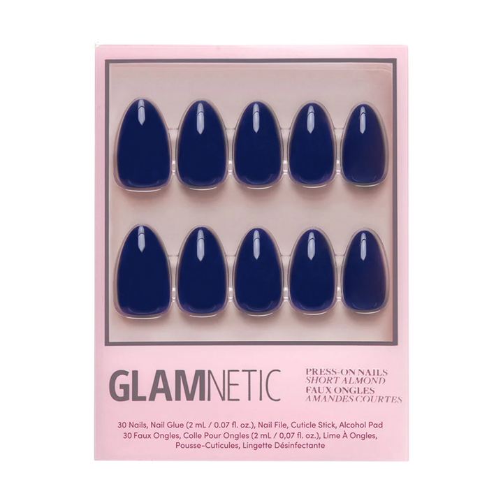 Midnight Blue Press-On Nails