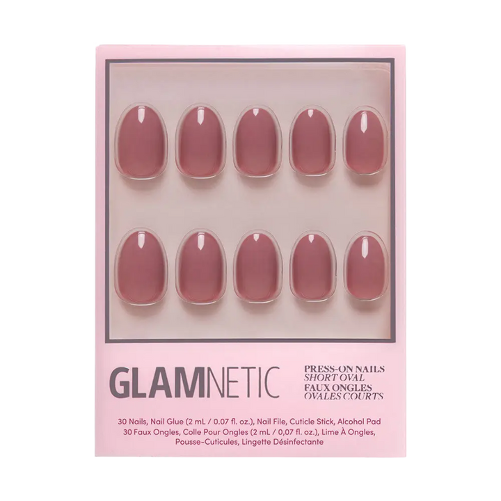 Fall Mauve Press-On Nails