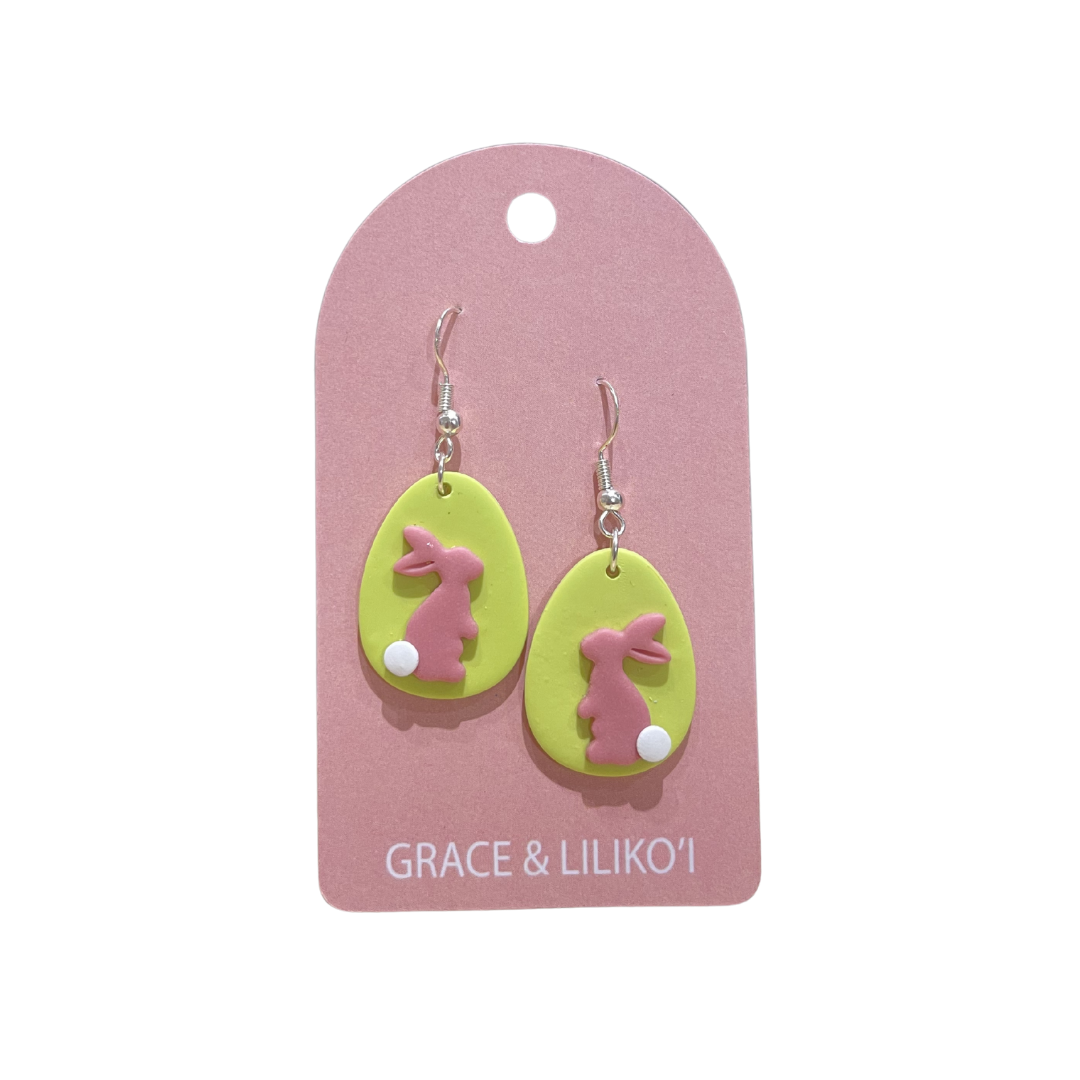 Bunny Egg Earring
