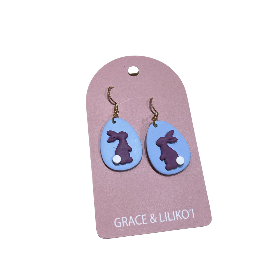 Bunny Egg Earring