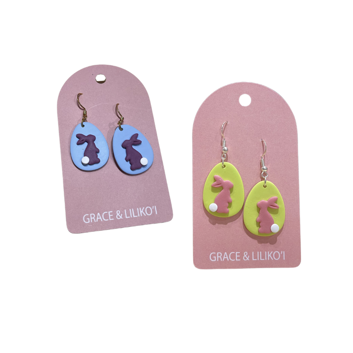 Bunny Egg Earring