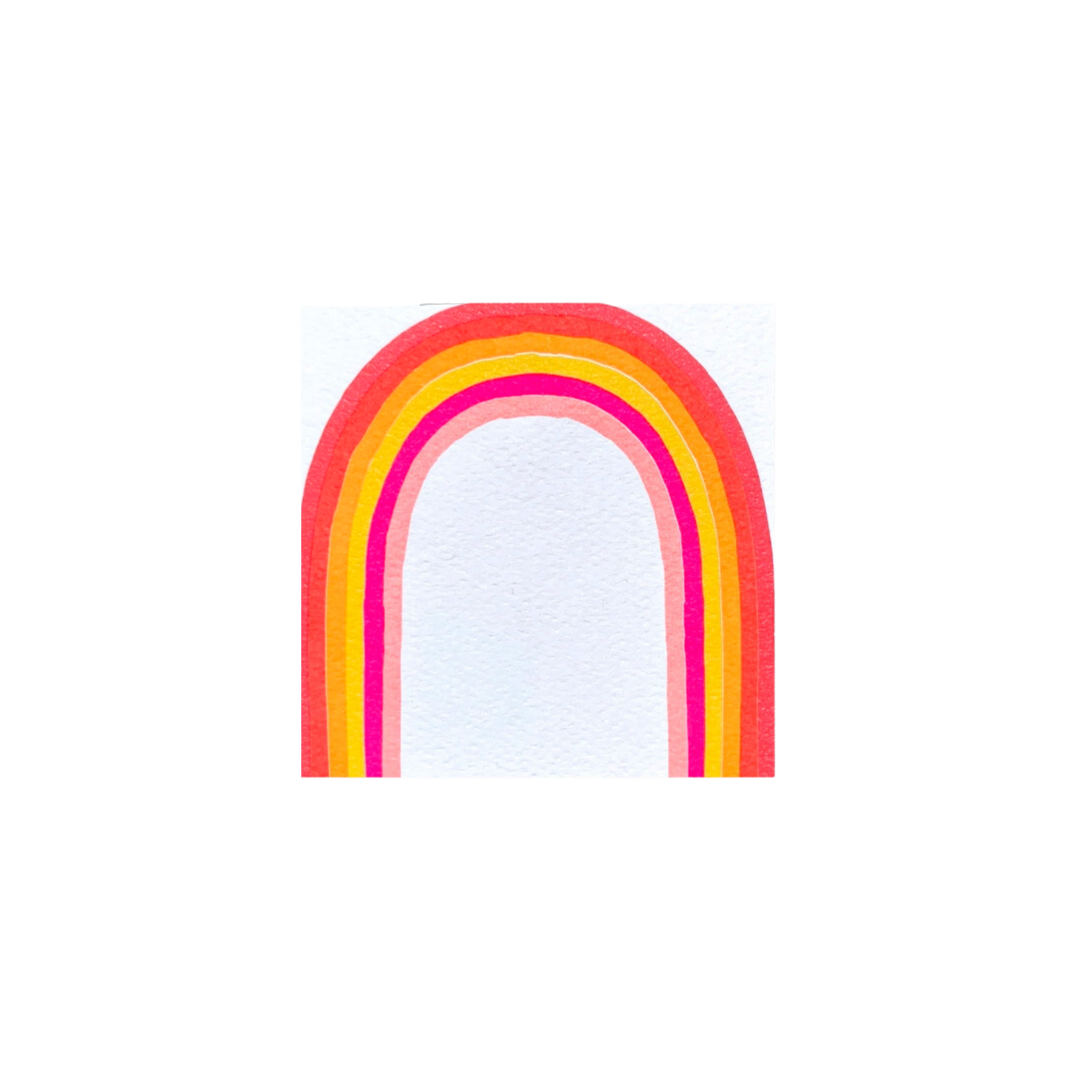 48 pack / Neon Arches Small Square Notes