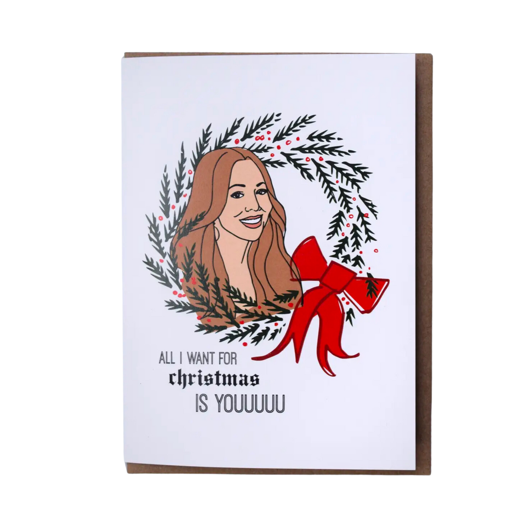 Mariah Carey Holiday Card