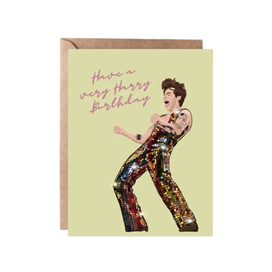 Harry Styles Birthday Card