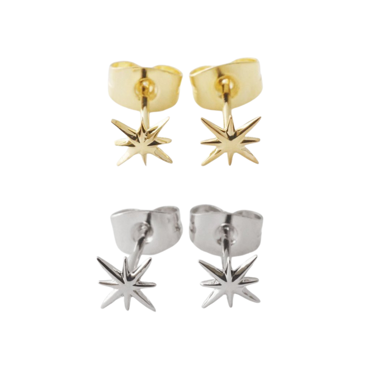 Celestial Starburst Studs