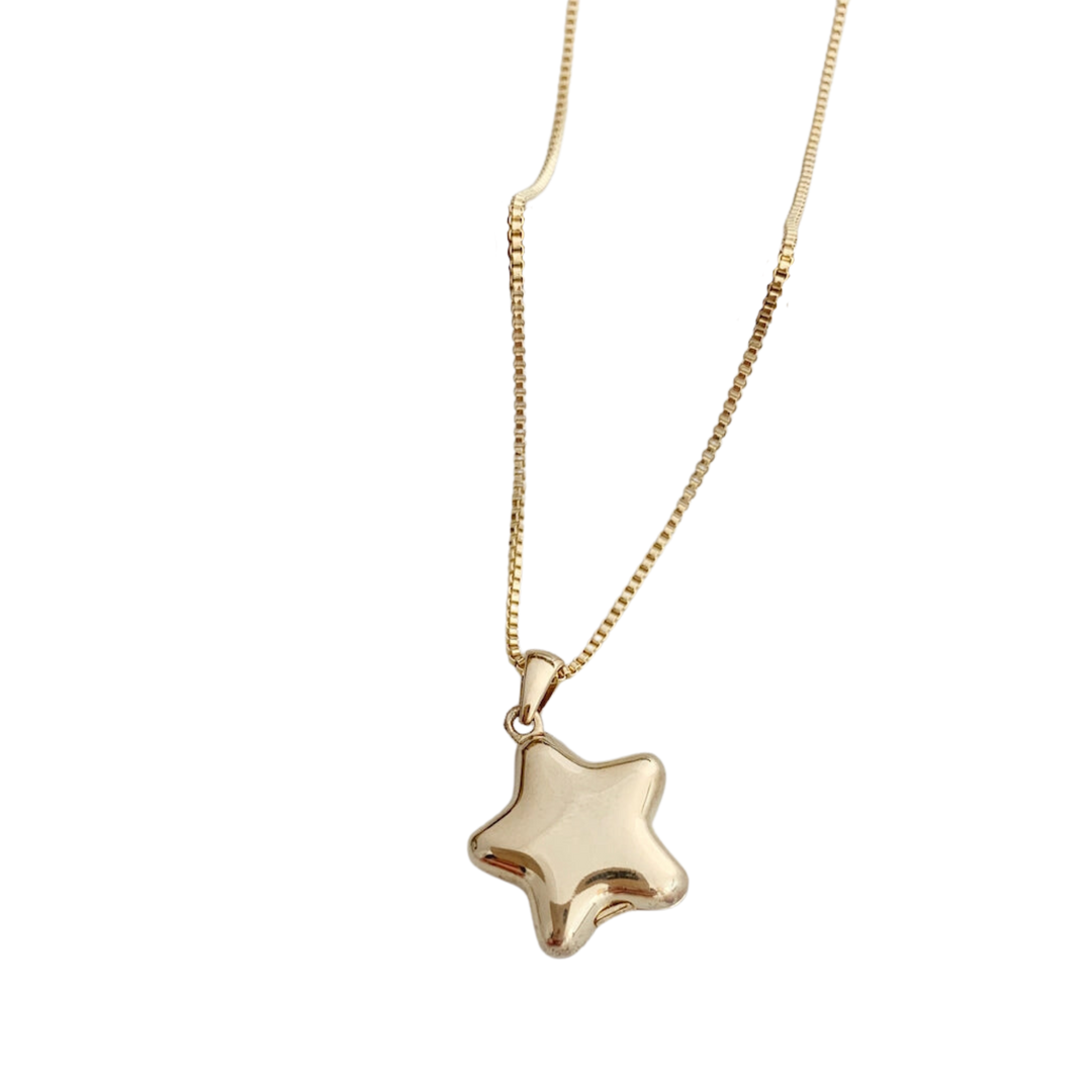 Polly Star Locket Necklace