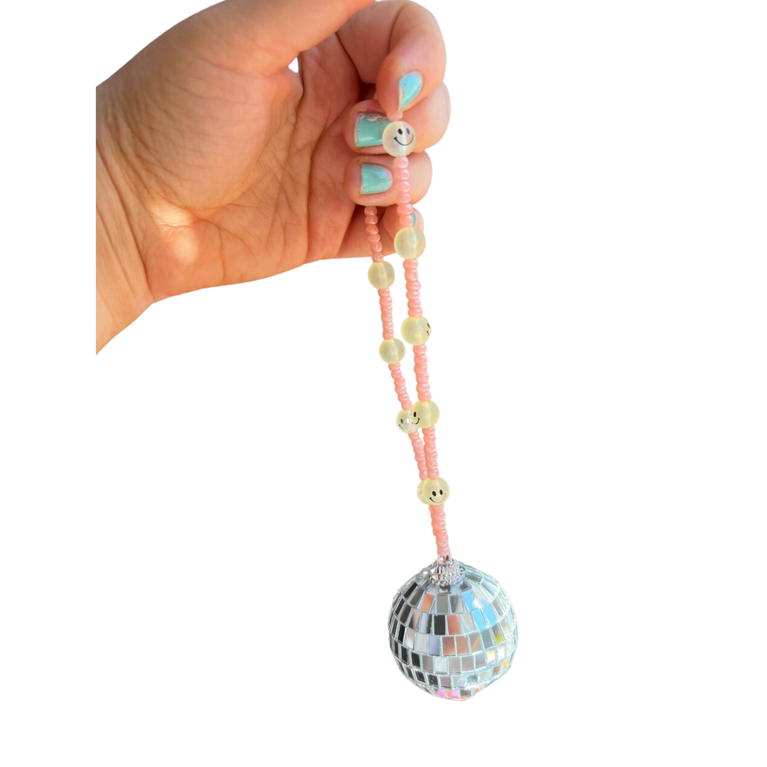 Bubble Pop Collection - Beaded Disco Car Charm