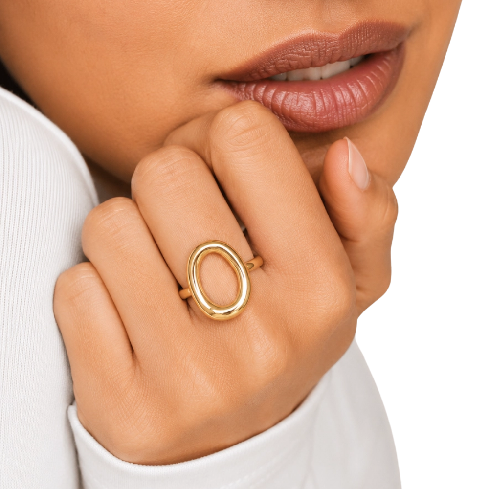 Hollow Gold Ring