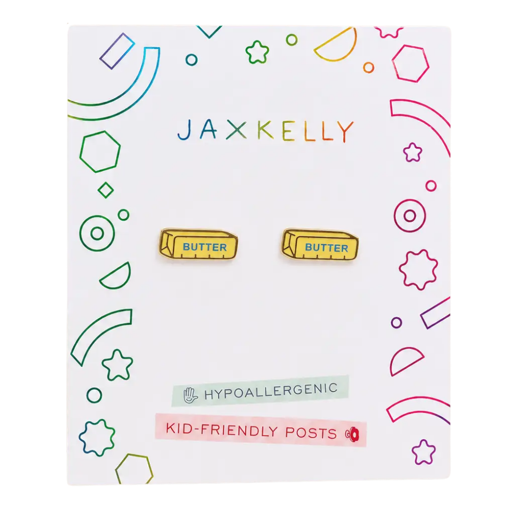 Butter Stud Earrings