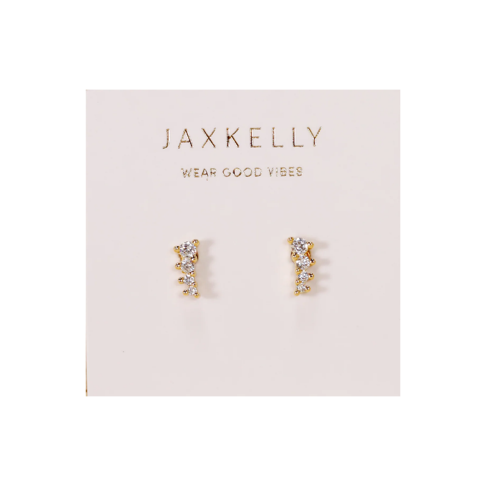 Mini Crawler Stud Earrings