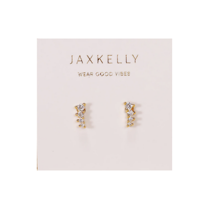 Mini Crawler Stud Earrings