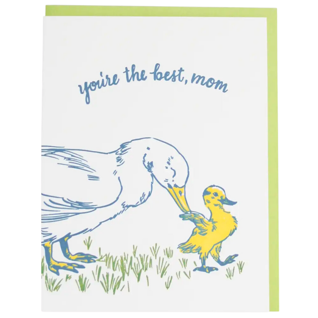 Duck and Duckling Mother's Day Card