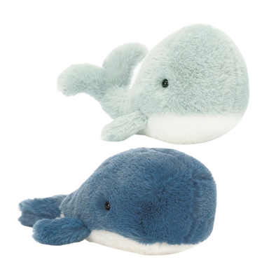 Wavelly Whale Stuffed Animal