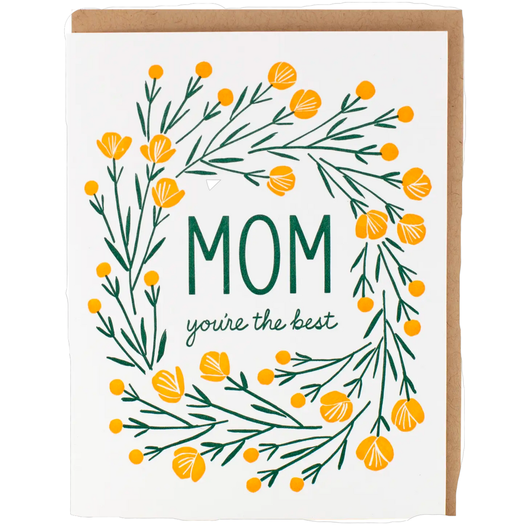 Botanic Wreath Mother's Day Card