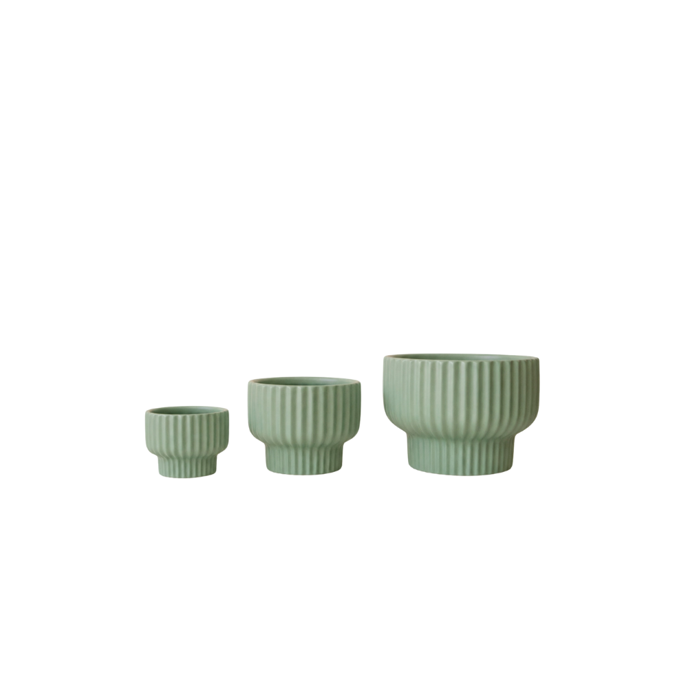 Presley Pedestal Vase Jade