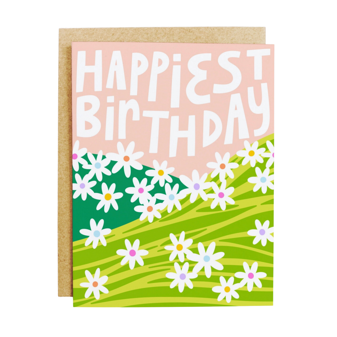 Happiest Birthday Daisies Card