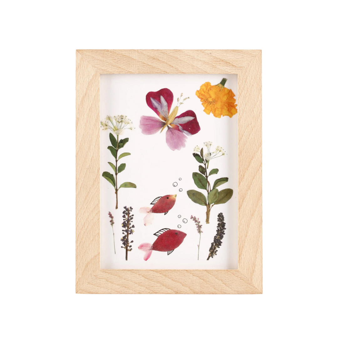 Pressed Flower Frame Art