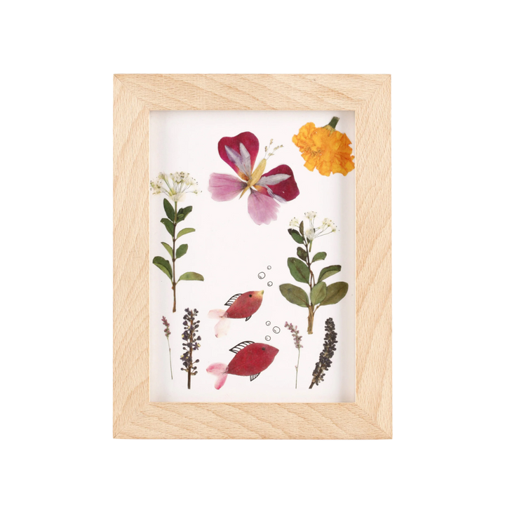 Pressed Flower Frame Art