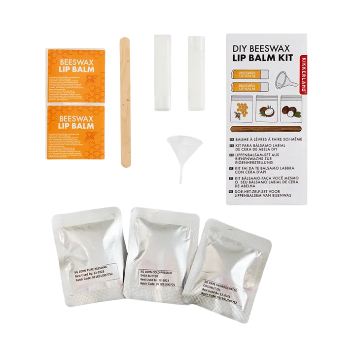 DIY Beeswax Lip Balm Kit