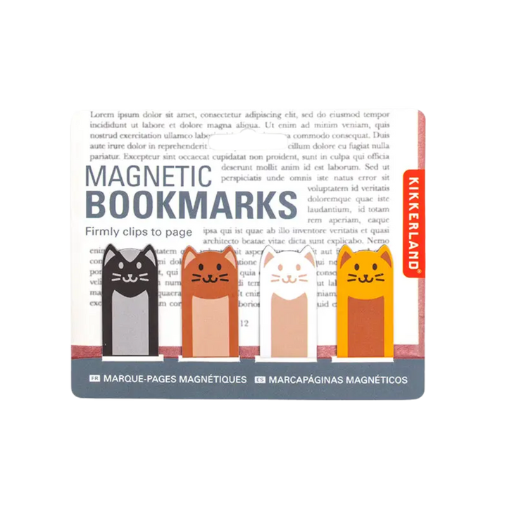 Magnetic Bookmark Cats