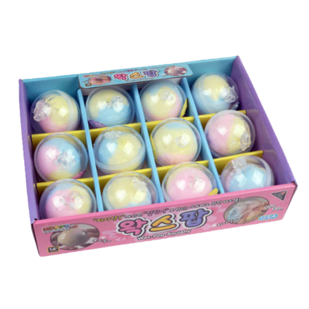 Cotton Candy Wax Breaking Stress Ball