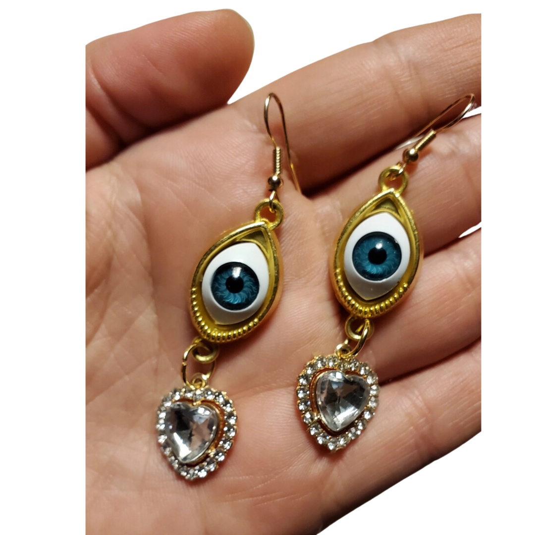 "I See You" Eyeball Earrings